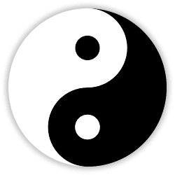 In Chinese philosophy, yin and yang, are concepts used to describe how opposite or contrary forces are actually complementary, interconnected, and interdependent in the natural world.